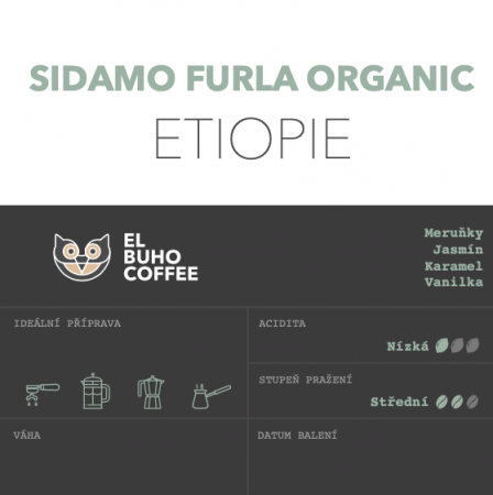 Sidamo Furla Organic - Packaging: 250g