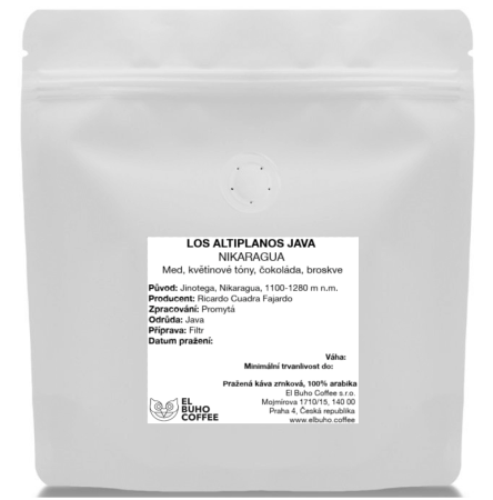 Los Altiplanos Java - Balení: 250g